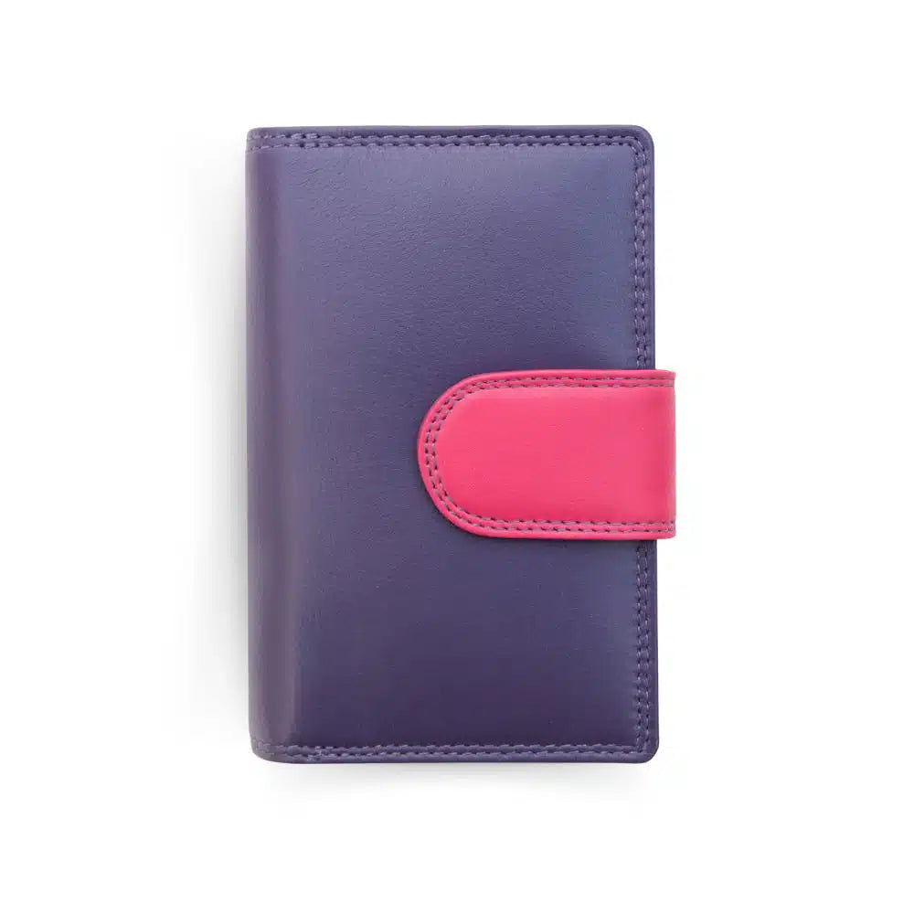 Prime Hide Leather London Medium Bifold Purse - Choice of colours