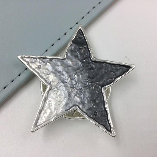 Magnetic Scarf Brooch - Star