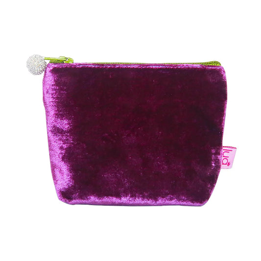 Lua Velvet Coin Purse – Choice of colours