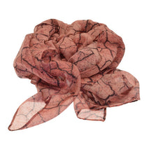Load image into Gallery viewer, Miss Milly Dusky Pink Crackled Scarf
