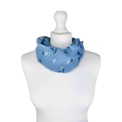 Summer Flower Print Magnetic Scarf - Choice of colours