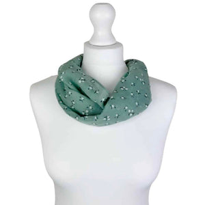 Summer Blossom Print Magnetic Scarf - Choice of colours