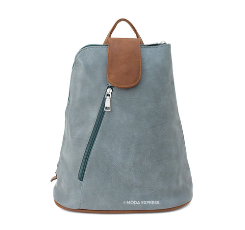 Penny Soft Faux Leather Rucksack - Choice of colours