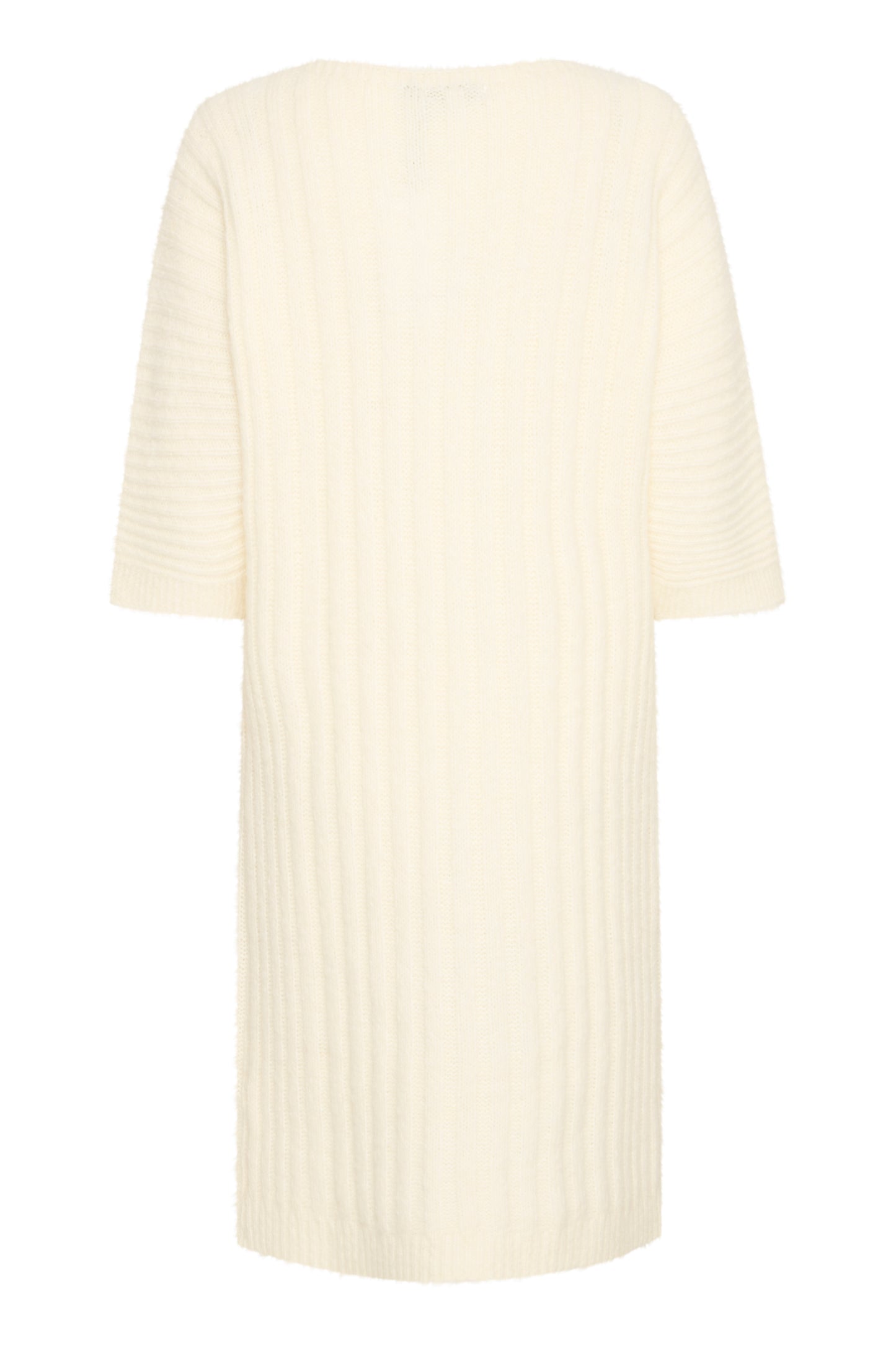 Sorbet Wool Blend Pinna Sweater Dress - Cream