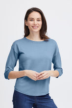 Load image into Gallery viewer, Fransa Zubasic Pullover - Soft Blue