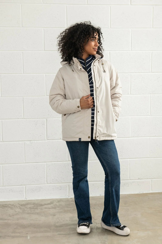 Lighthouse Eva Padded Coat - Irish Cream