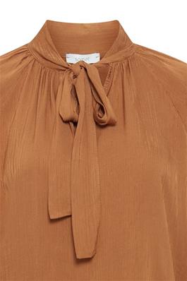 Sorbet Paja Shimmery Blouse - Bronze