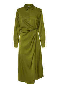 Fransa Viline Dress - Apple Green