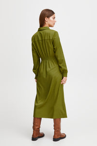 Fransa Viline Dress - Apple Green