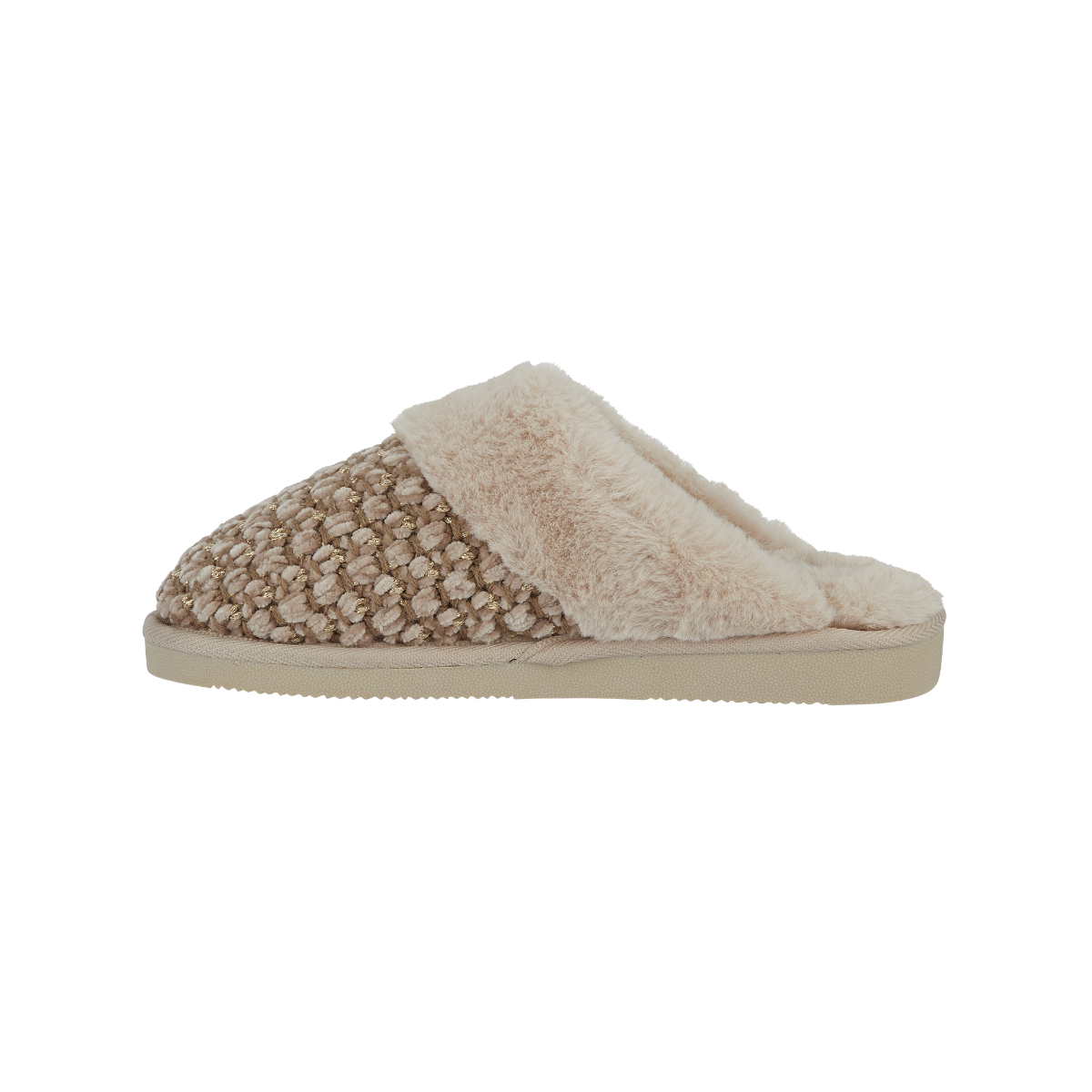 Jo & Joe Persian Mule Slippers - Beige