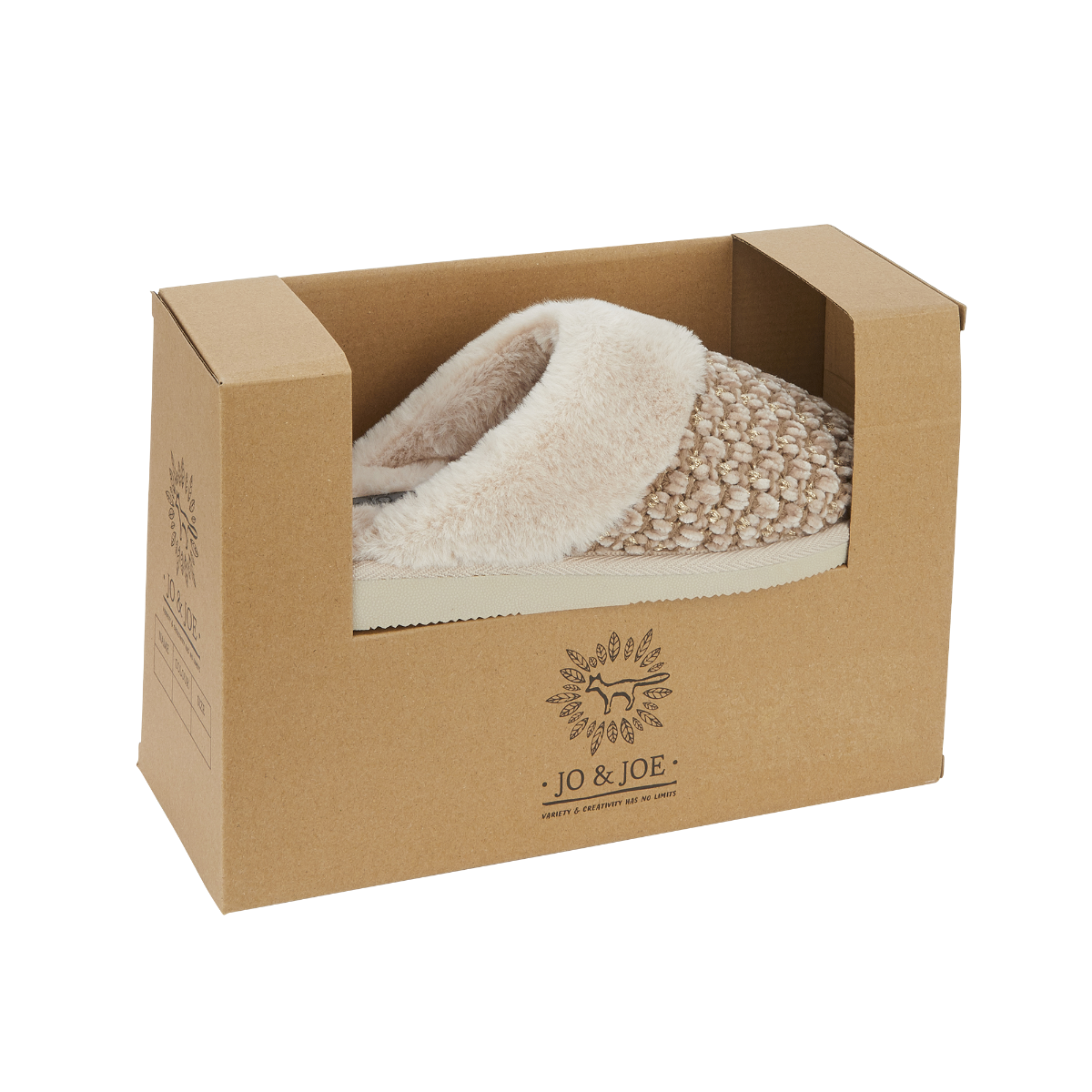 Jo & Joe Persian Mule Slippers - Beige