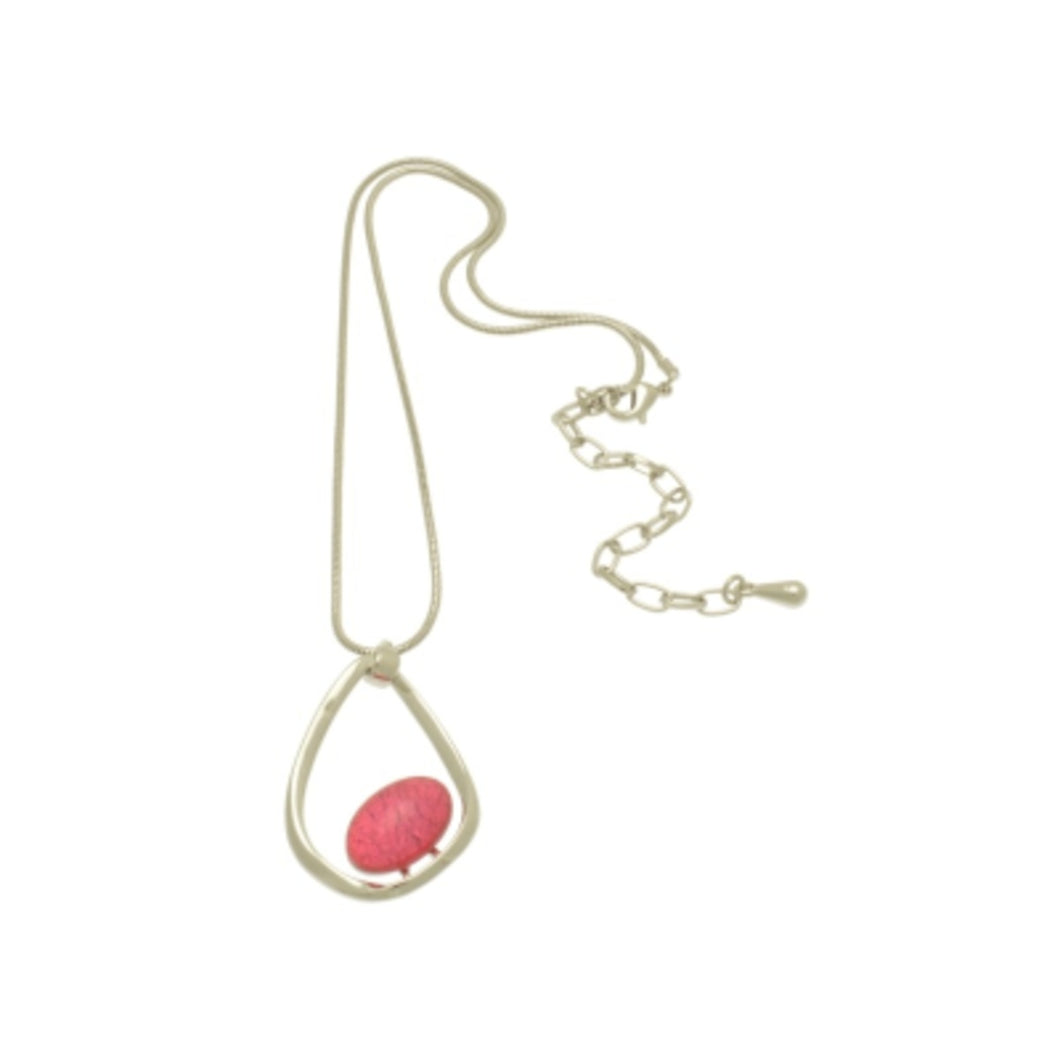 Miss Milly Pink Cradle Short Necklace