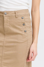 Load image into Gallery viewer, Fransa Lomax Fitted Skirt - Mink
