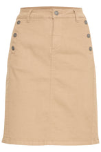 Load image into Gallery viewer, Fransa Lomax Fitted Skirt - Mink