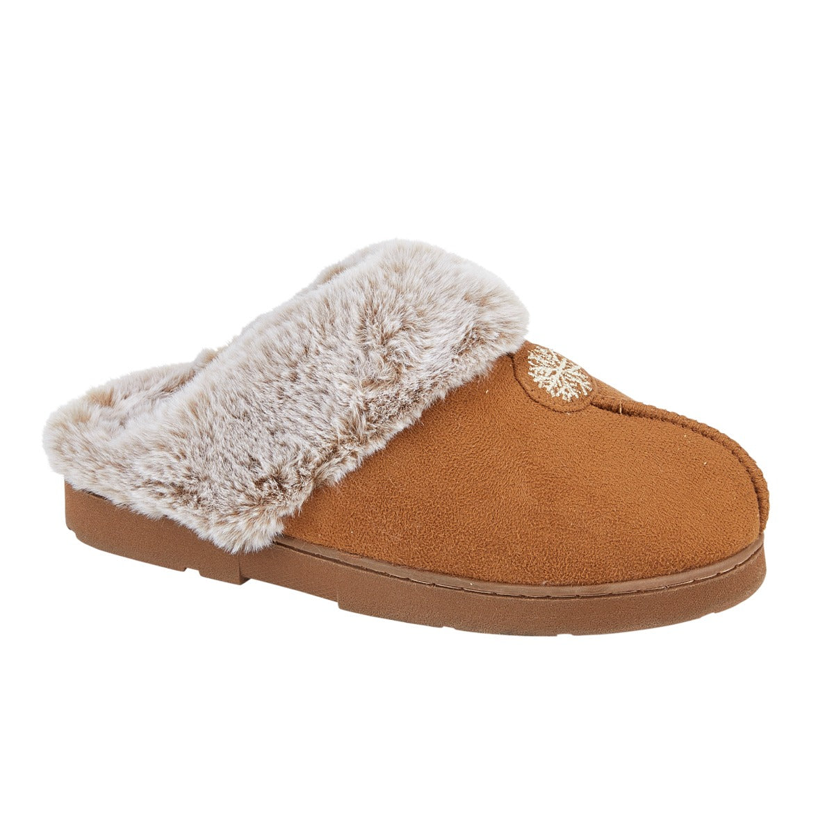 Jo & Joe Splendour Mule Slippers - Tan