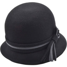 Load image into Gallery viewer, Winter Cloche Hat - Black or Blue