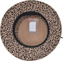Load image into Gallery viewer, Winter Cloche Hat - Leopard Beige