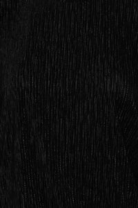 Fransa Madison Metallic Shimmer Top - Black