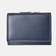 Load image into Gallery viewer, Prime Hide Leather Short Clip-Frame Purse - Navy