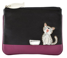 Load image into Gallery viewer, Mala Leather Ziggy Cat Coin Purse