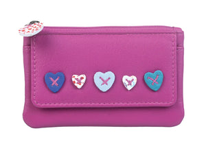 Mala Leather Lucy Coin Purse - Choice of colours