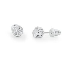 Load image into Gallery viewer, Life Charms Diamond Crystal Silver Earrings