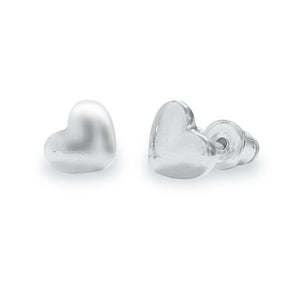 Life Charms Heartfelt Silver Earrings