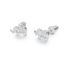 Load image into Gallery viewer, Life Charms Lucky Elephant Silver Earrings