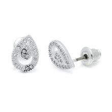 Load image into Gallery viewer, Life Charms Teardrop Silver Earrings
