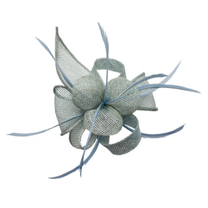 Small Simanay Clip-On Fascinator with Feathers