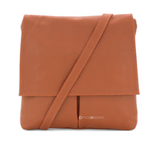 Load image into Gallery viewer, Elena Italian Leather Flap Bag - Choice of colours