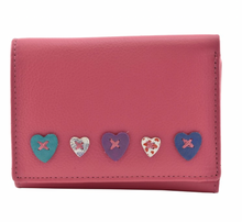 Load image into Gallery viewer, Mala Leather Lucy Medium Trifold Purse - Choice of colours