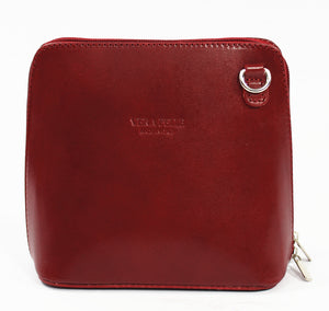 Rhianna Italian Leather Cross Body Bag - Choice of colours