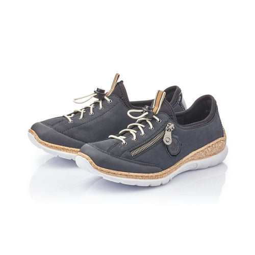 Reiker Slip-On Shoe/ Trainer N4263 - Navy
