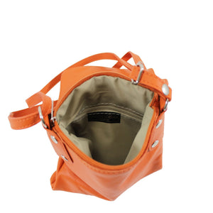 Ella Italian Leather Messenger Bag - Choice of colours